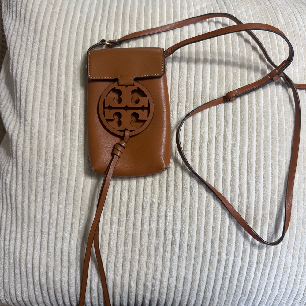 Tory Burch Tan Leather Crossbody